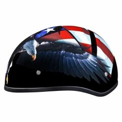 Daytona Skull Cap Freedom Half Helmet