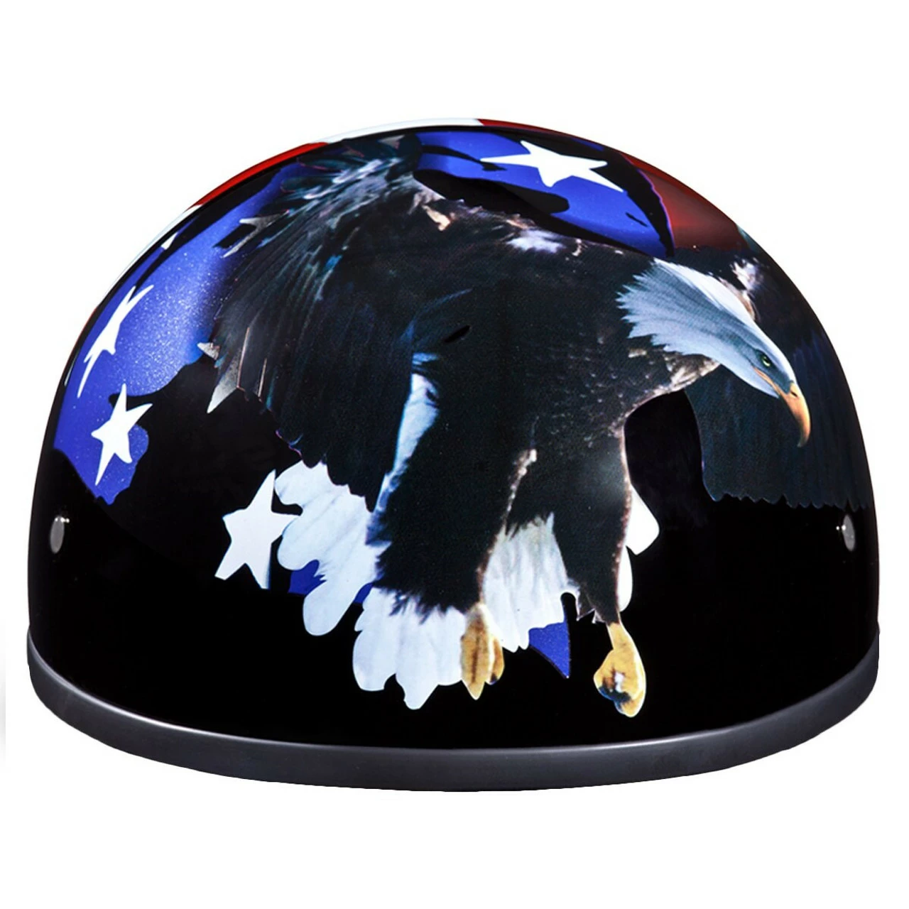 Daytona Skull Cap Freedom Half Helmet 5 Daytona Skull Cap Freedom Half Helmet - Image 3