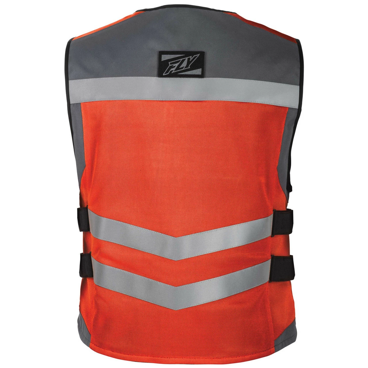 Fly Fast-Pass High Visibility Orange Or Yellow Motorcycle Safety Vest - Image 3