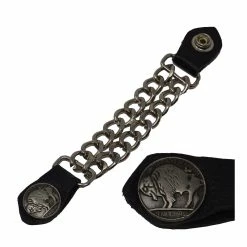 Vance Leather Biker Motorcycle Vest Extenders ( 4 Pack )