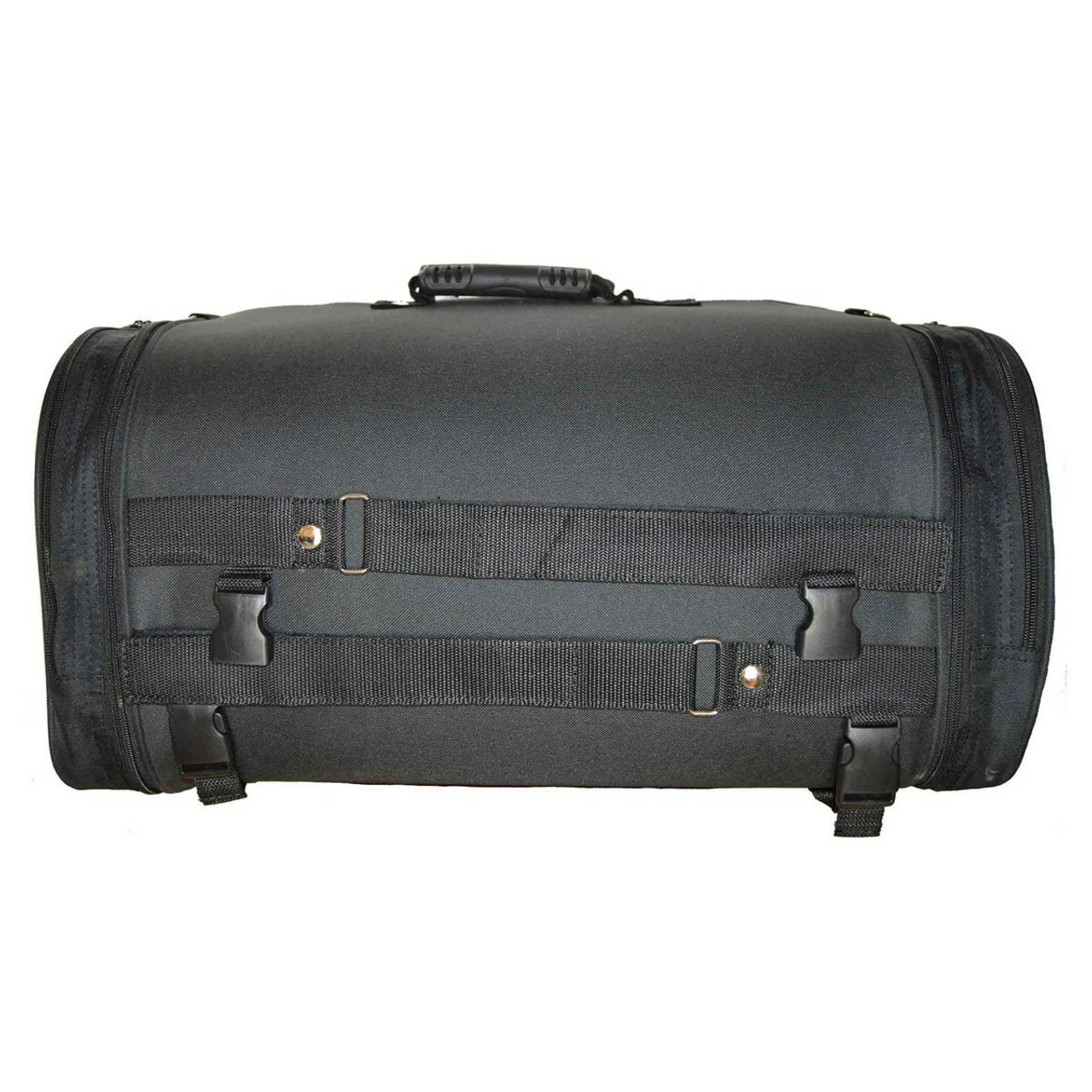 Vance VS365 Black Expandable Motorcycle Luggage Travel Sissy Bar Roll Bag 4 Vance VS365 Black Expandable Motorcycle Luggage Travel Sissy Bar Roll Bag - Image 2