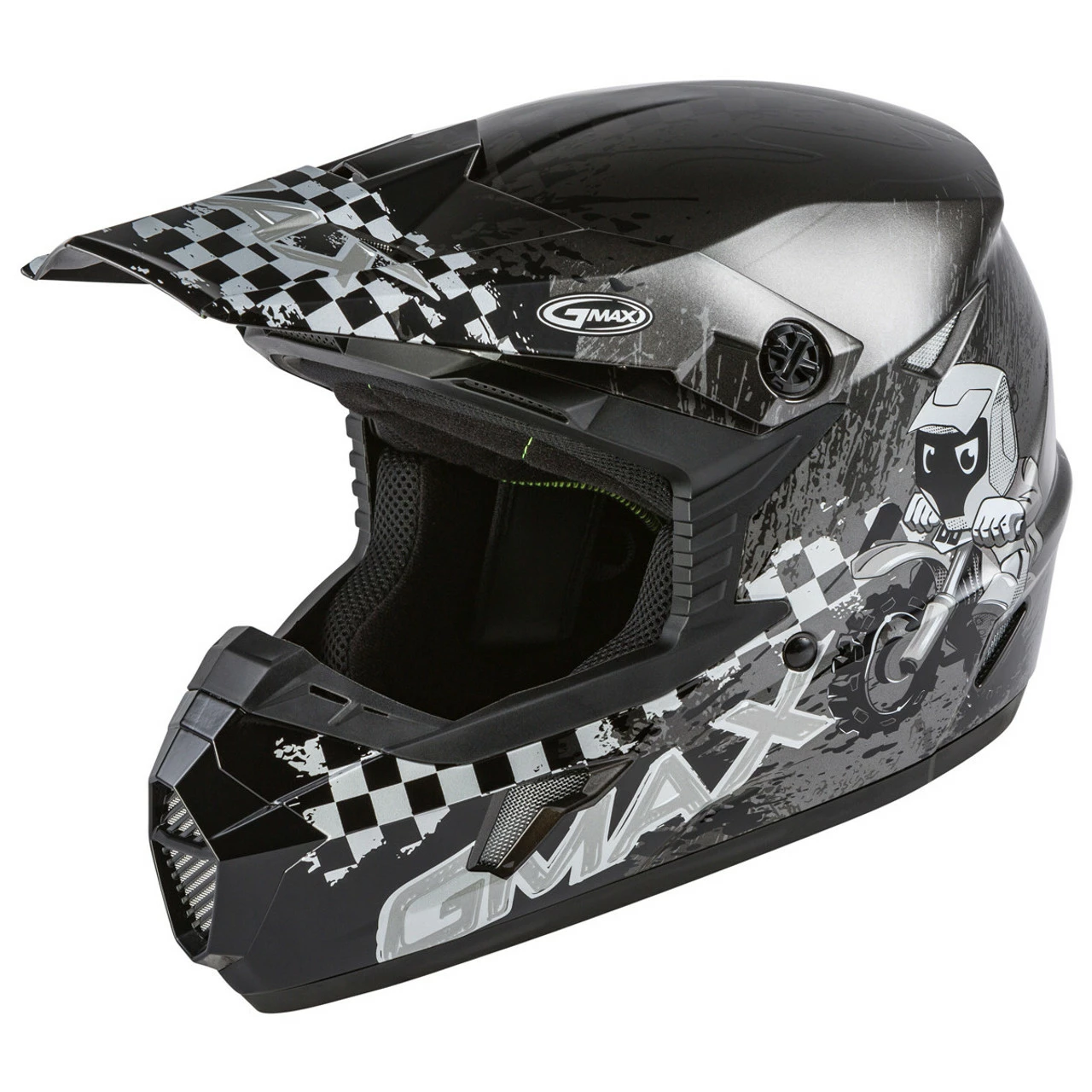 GMax Youth MX-46Y Anim8 Helmet 5 GMax Youth MX-46Y Anim8 Helmet - Image 3