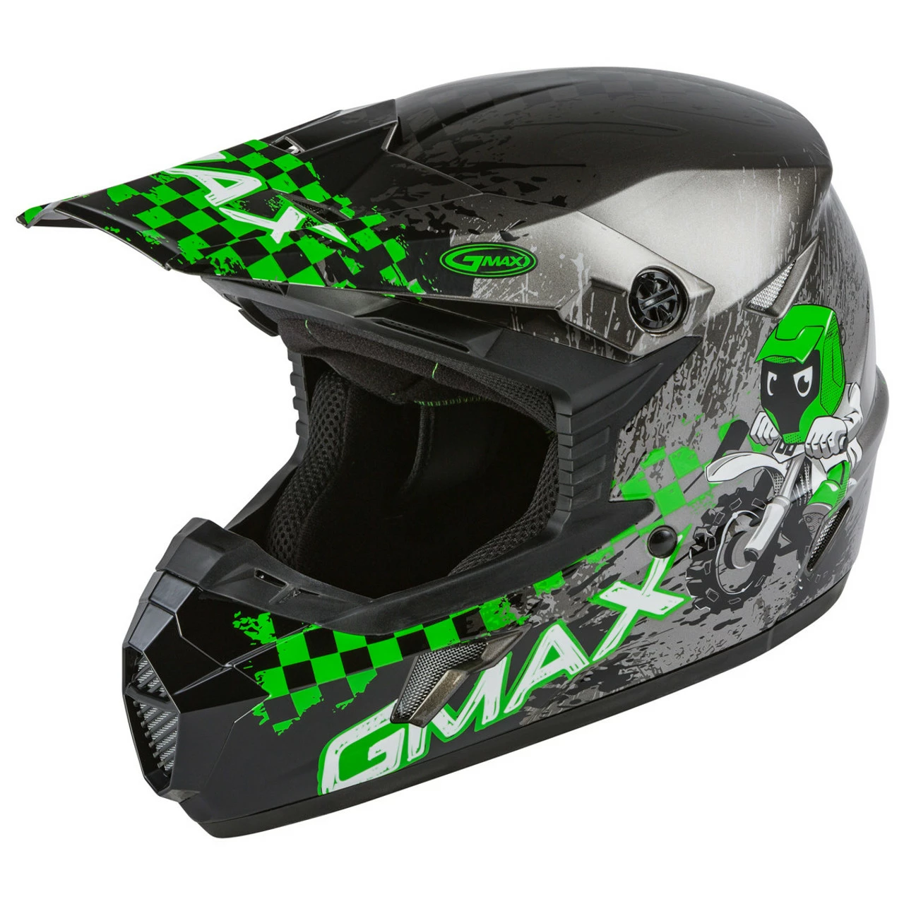 GMax Youth MX-46Y Anim8 Helmet 4 GMax Youth MX-46Y Anim8 Helmet - Image 2