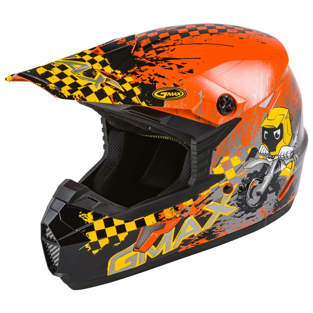 GMax Youth MX-46Y Anim8 Helmet 7 GMax Youth MX-46Y Anim8 Helmet - Image 5