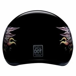 Daytona Skull Cap Skull Wings Half Helmet 10 Daytona Skull Cap Skull Wings Half Helmet -100 Percent Shop 42502 31713.1661286383