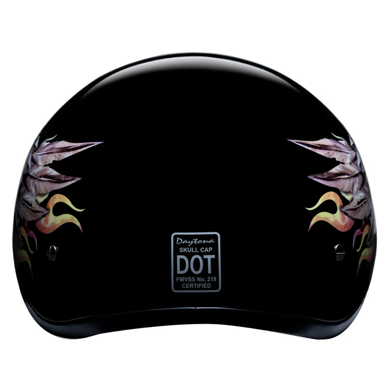 Daytona Skull Cap Skull Wings Half Helmet 6 Daytona Skull Cap Skull Wings Half Helmet - Image 4