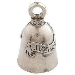 Biker Motorcycle Bells - Guardian Bell Live To Ride/ Ride To Live