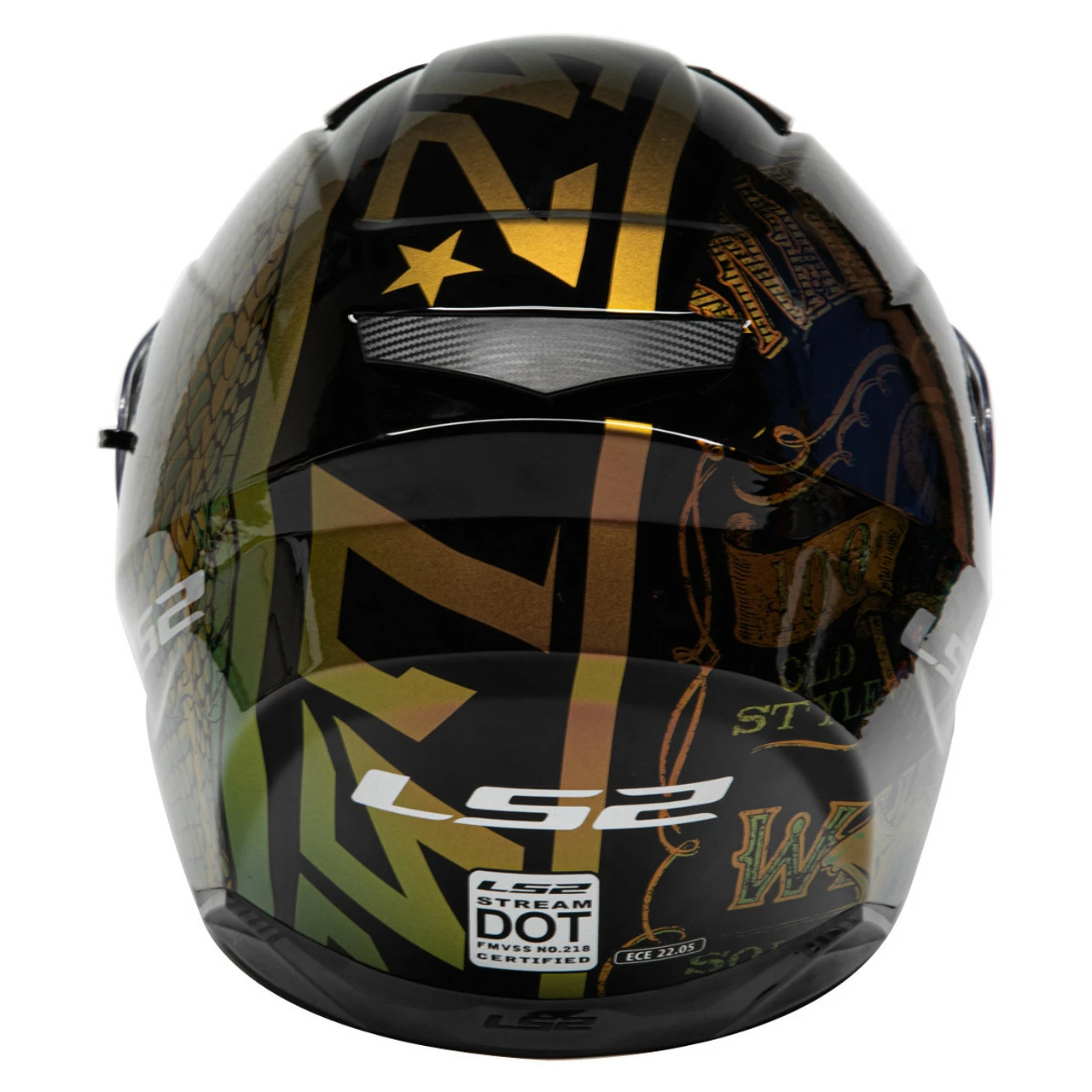 LS2 Stream Snake Helmet - Image 3