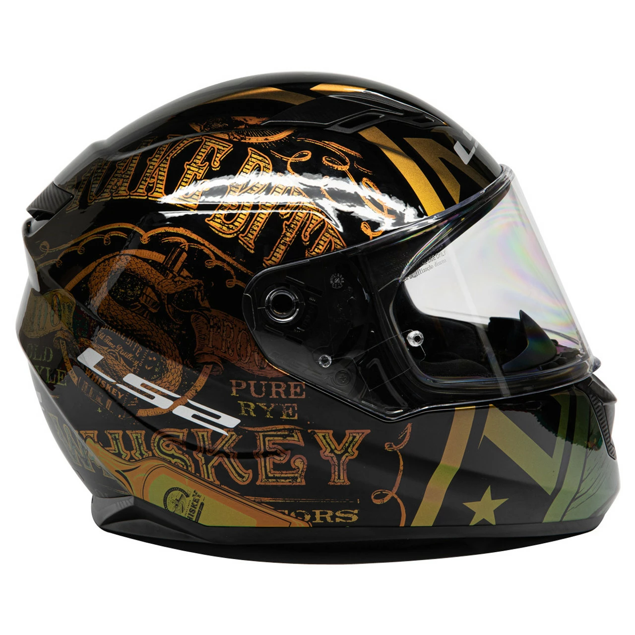 LS2 Stream Snake Helmet - Image 2