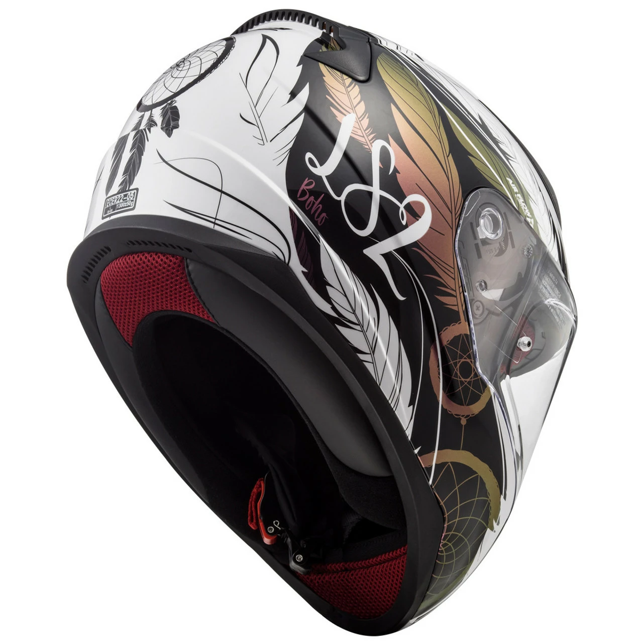 LS2 Youth Rapid Dream Catcher Helmet - Image 5