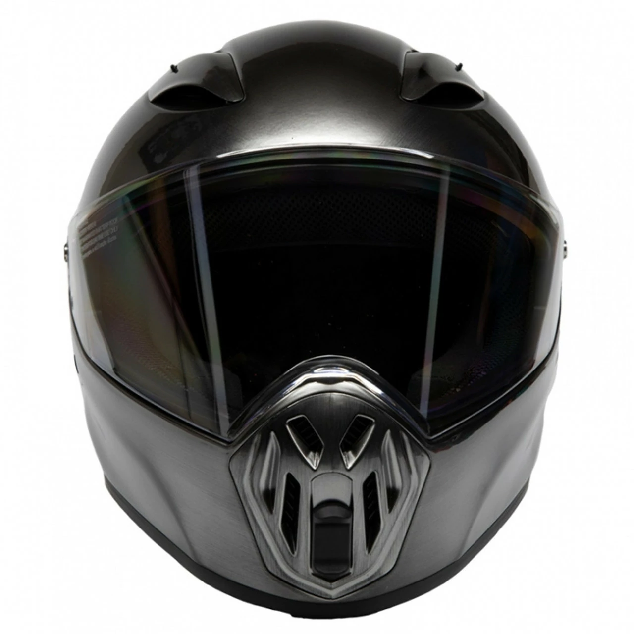 LS2 Street Fighter Brushed Alloy Helmet 5 LS2 Street Fighter Brushed Alloy Helmet - Image 3