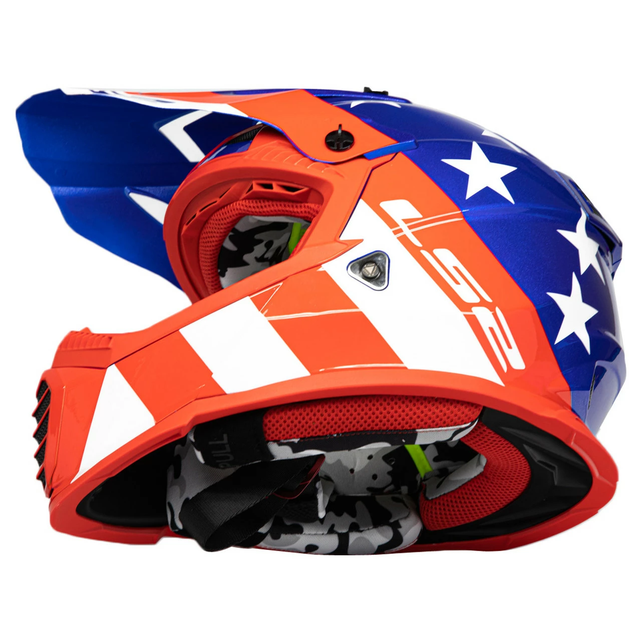 LS2 Gate Stripes Helmet 6 LS2 Gate Stripes Helmet - Image 4