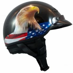 LS2 Bagger Murica Eagle Half Helmet 9 LS2 Bagger Murica Eagle Half Helmet -100 Percent Shop 46769 59703.1661286189