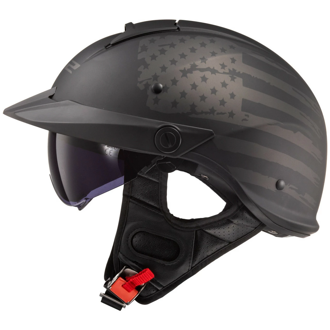 LS2 Rebellion 1812 Half Helmet 6 LS2 Rebellion 1812 Half Helmet - Image 4