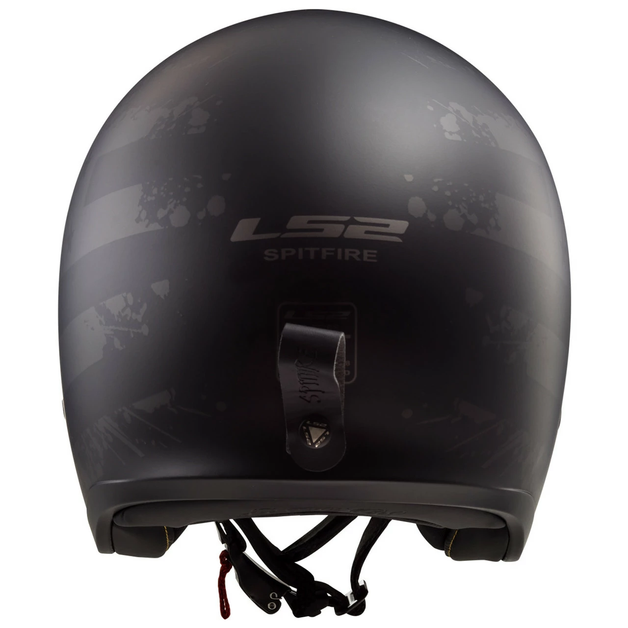 LS2 Spitfire Black Flag Helmet 6 LS2 Spitfire Black Flag Helmet - Image 4