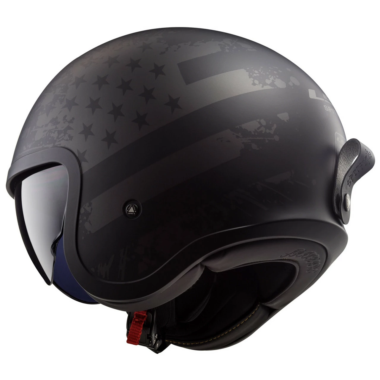 LS2 Spitfire Black Flag Helmet 5 LS2 Spitfire Black Flag Helmet - Image 3
