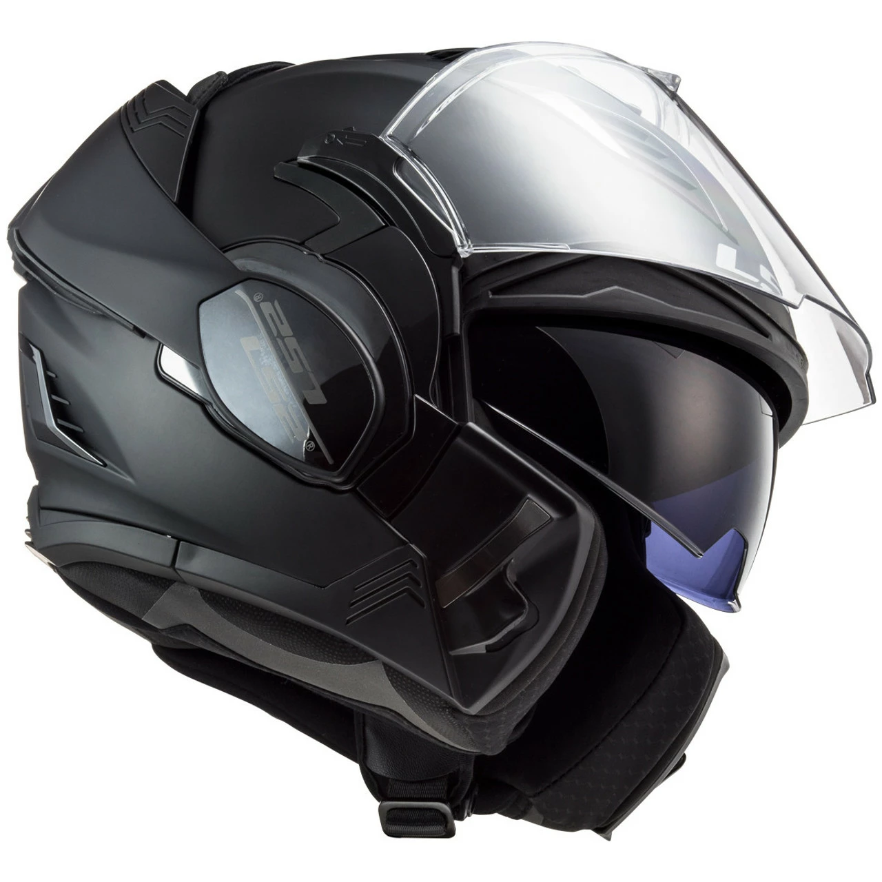 LS2 Valiant II Blackout Modular Helmet 6 LS2 Valiant II Blackout Modular Helmet - Image 4