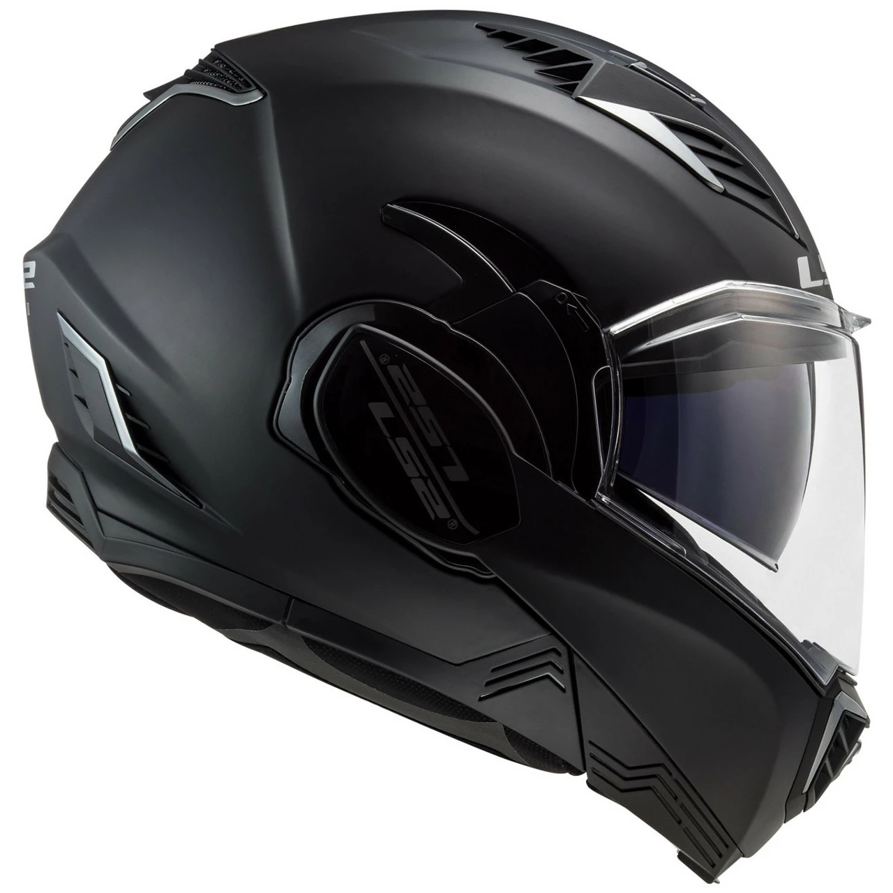 LS2 Valiant II Blackout Modular Helmet 5 LS2 Valiant II Blackout Modular Helmet - Image 3