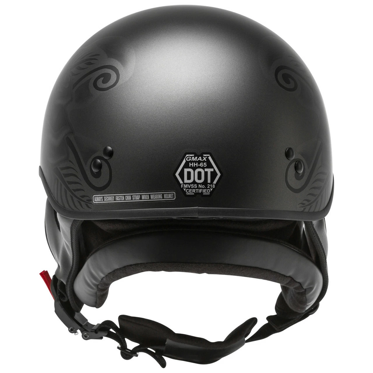 GMax HH 65 Devotion Half Helmet 6 GMax HH 65 Devotion Half Helmet - Image 4