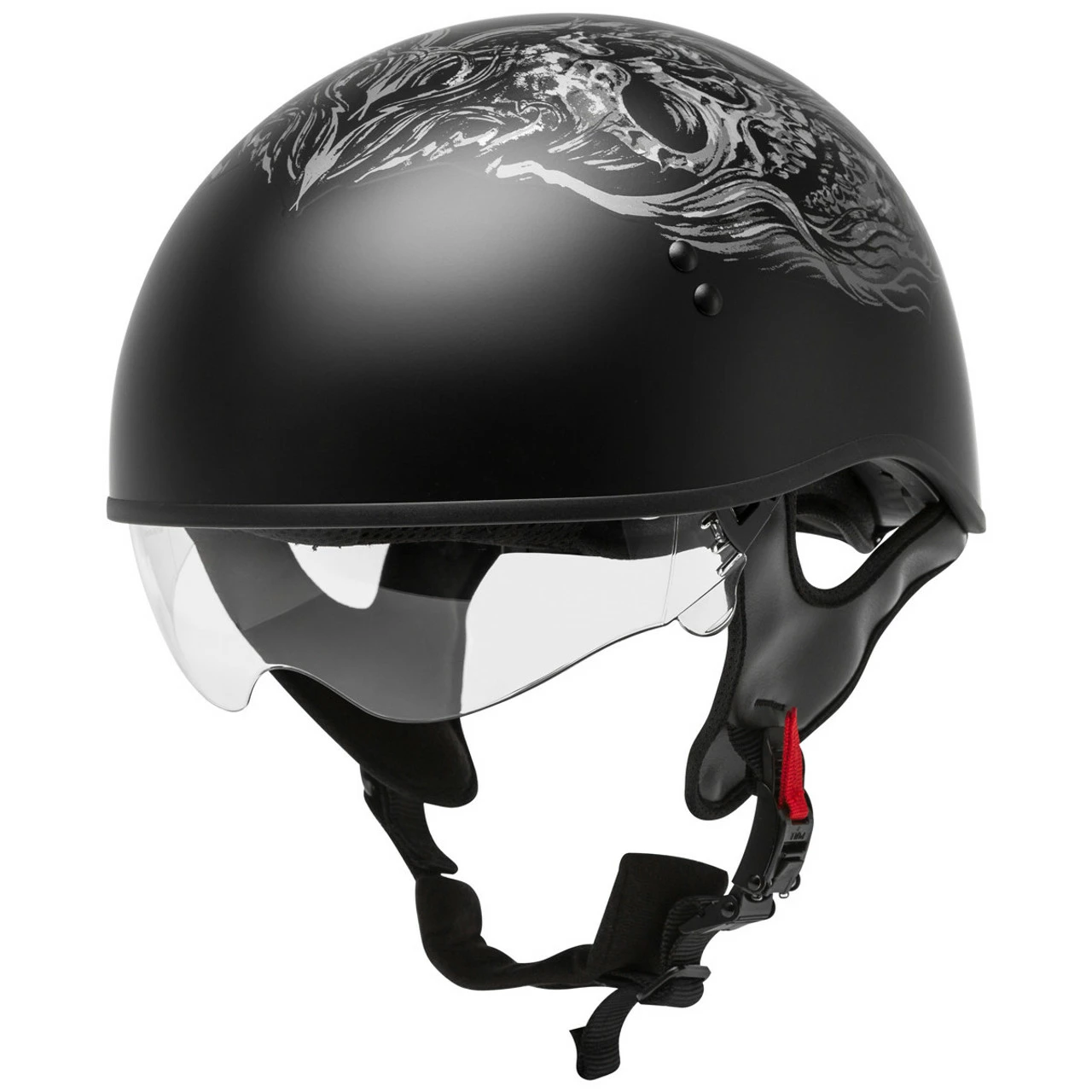 GMax HH 65 Ghost/RIP Half Helmet - Image 2