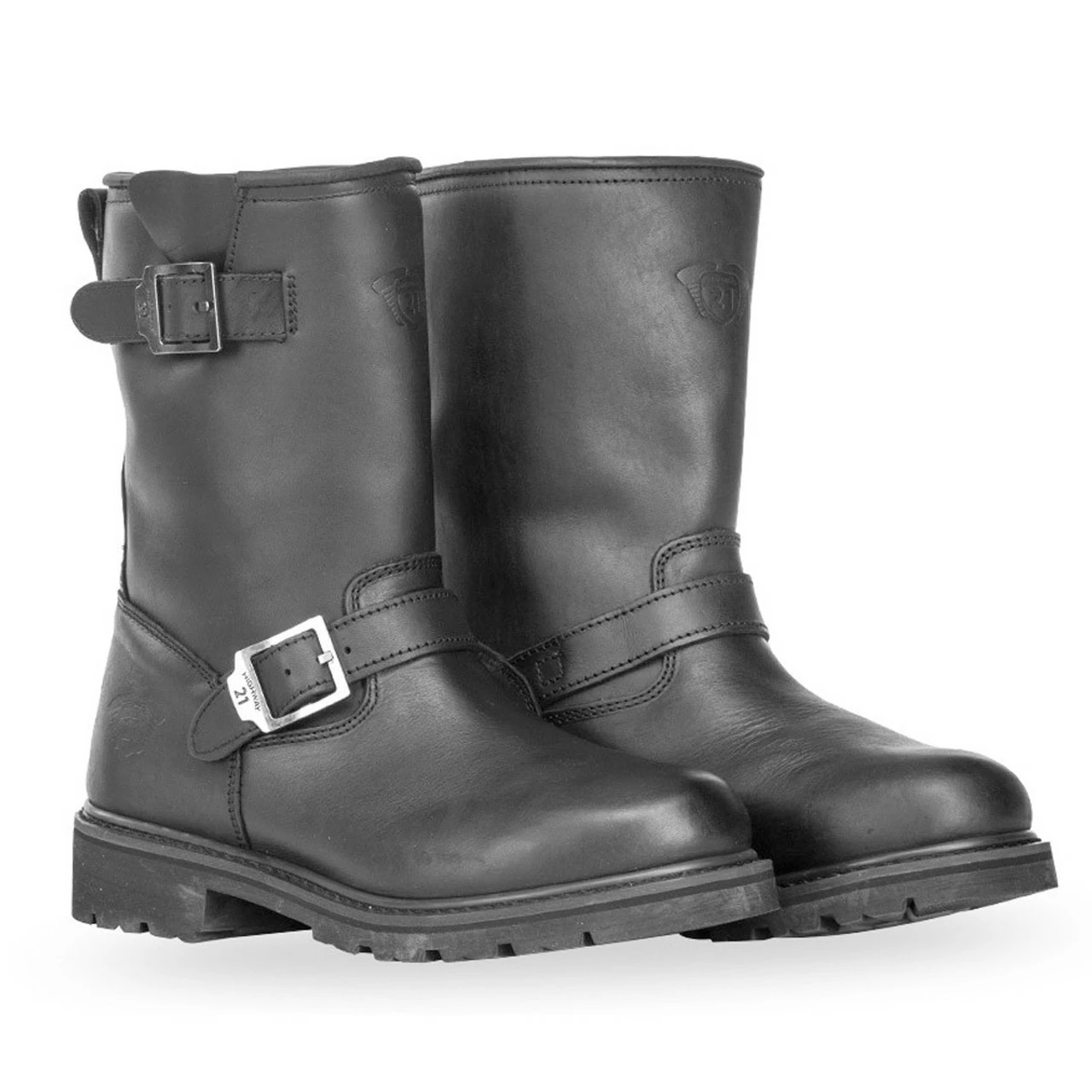 Highway 21 Primary Low Engineer Mens Motorcycle Riding Boots - Image 2