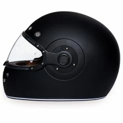 Alternative view of Daytona Retro Dull Black Helmet