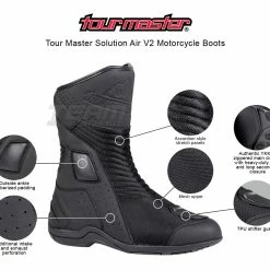 Tour Master Solution Air V2 Motorcycle Boots