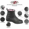 Joe Rocket Women's Trixie Motorcycle Riding Boots