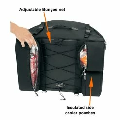 Saddlemen BR4100 Dresser Back Seat Bag