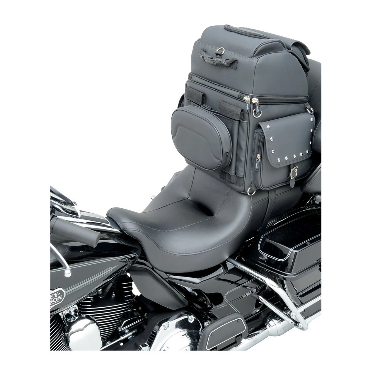 Saddlemen BR3400 EX Studs Sissy Bar Bag 6 Saddlemen BR3400 EX Studs Sissy Bar Bag - Image 4