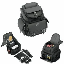 Saddlemen BR1800 EX Plain Sissy Bar Bag -100 Percent Shop 531721 54731.1640159796
