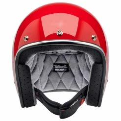 Biltwell Bonanza Gloss Blood Red Helmet -100 Percent Shop 58767 66251.1661286444
