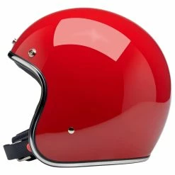 Biltwell Bonanza Gloss Blood Red Helmet -100 Percent Shop 58769 83293.1661286446
