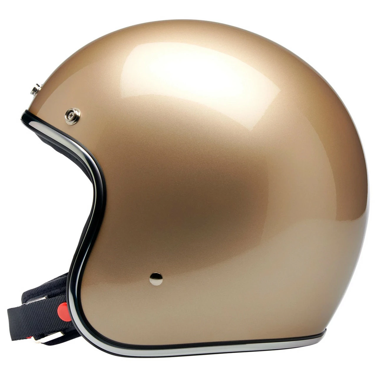 Biltwell Bonanza Metallic Champagne Helmet 6 Biltwell Bonanza Metallic Champagne Helmet - Image 4