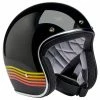 Biltwell Bonanza Gloss Black Spectrum Helmet 2 Biltwell Bonanza Gloss Black Spectrum Helmet -100 Percent Shop 58780 72216.1661286195