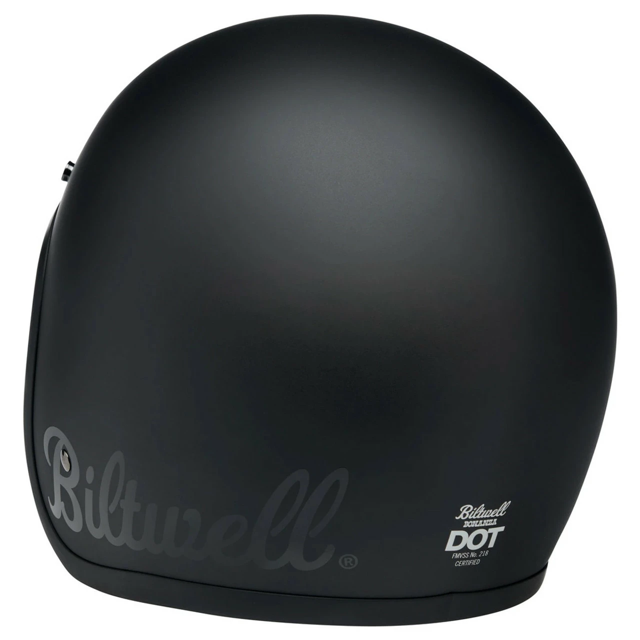Biltwell Bonanza Flat Black Helmet 4 Biltwell Bonanza Flat Black Helmet - Image 2