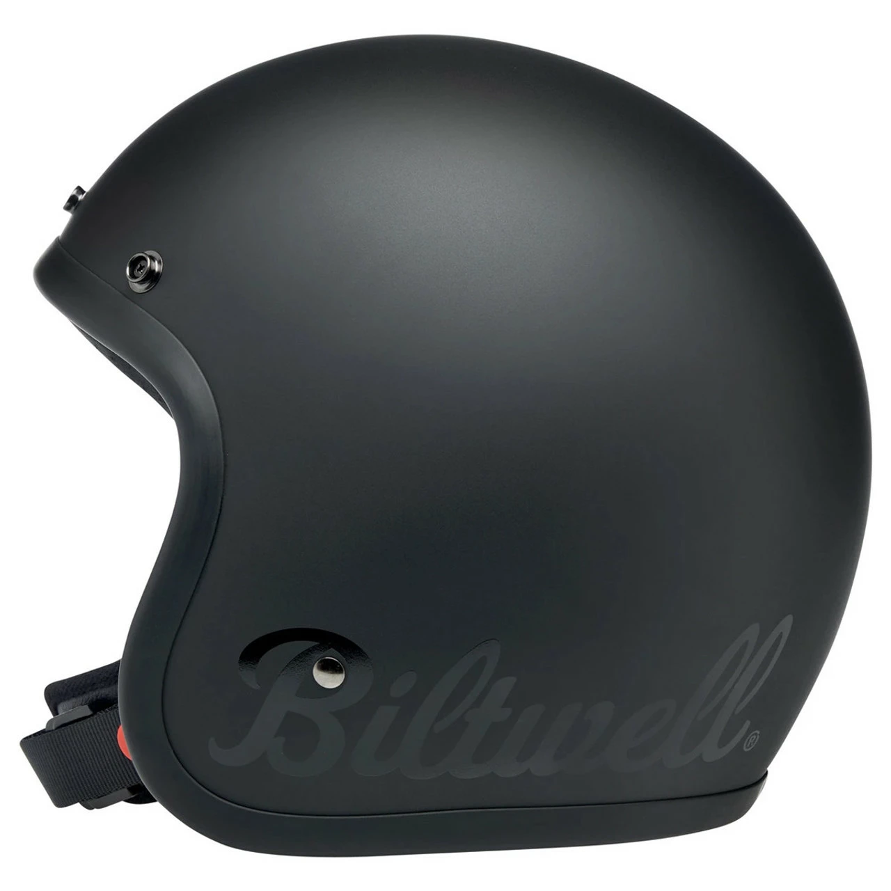 Biltwell Bonanza Flat Black Helmet 6 Biltwell Bonanza Flat Black Helmet - Image 4
