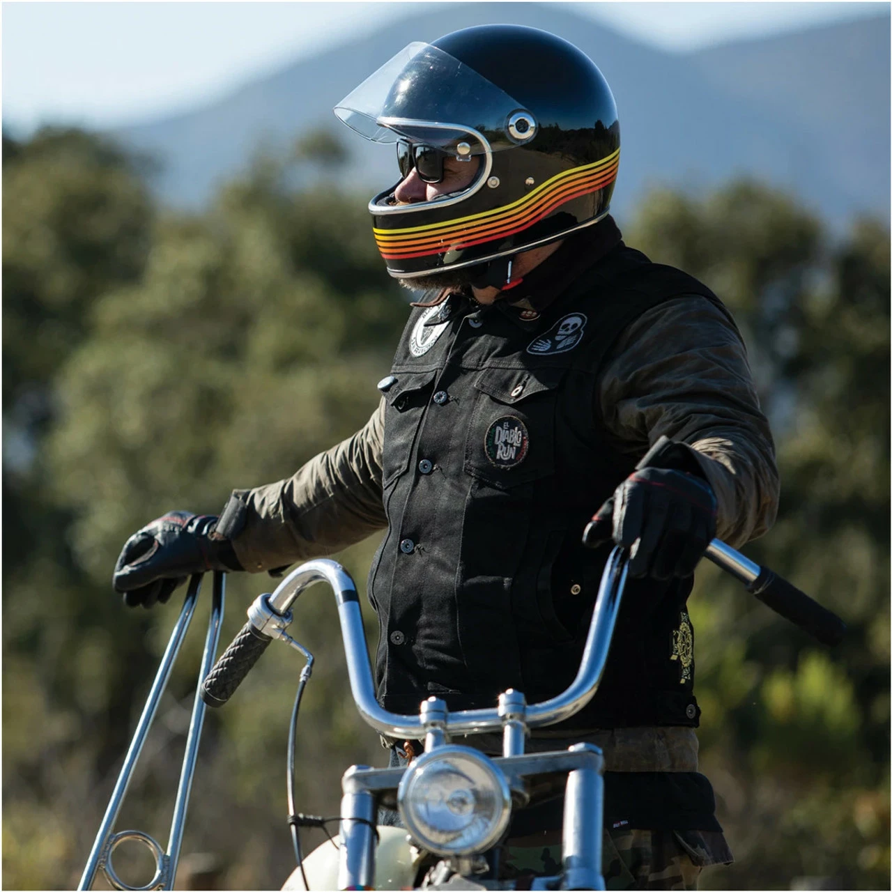Biltwell Gringo S ECE Spectrum Helmet 11 Biltwell Gringo S ECE Spectrum Helmet - Image 9