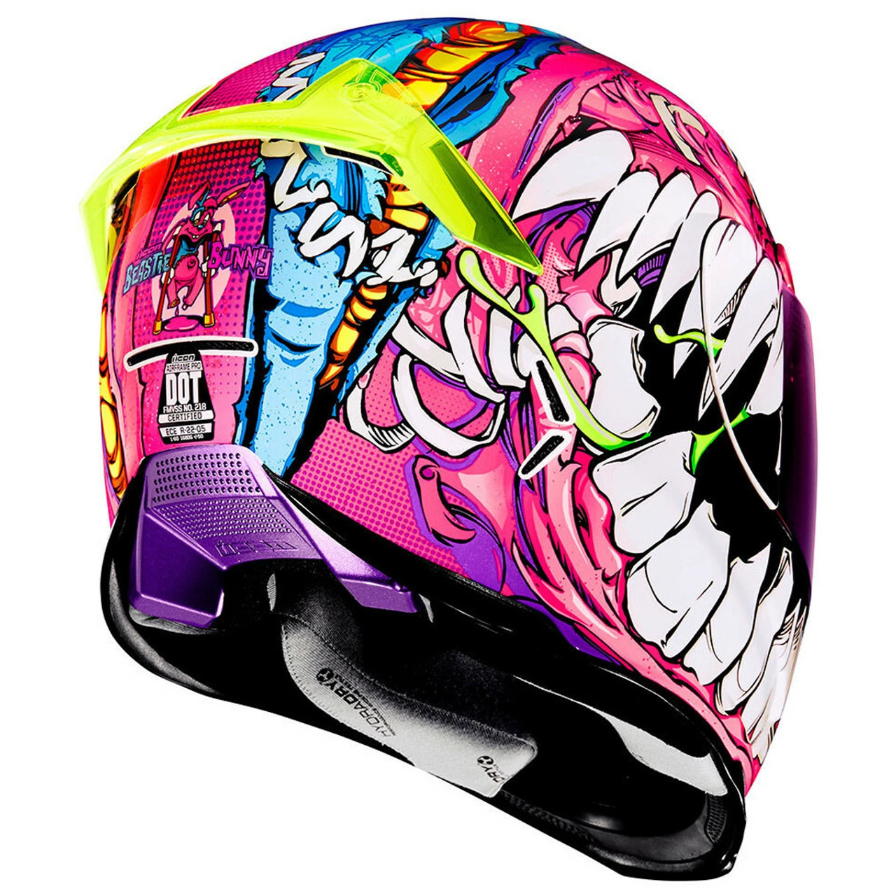 Icon Airframe Pro Beast Bunny Helmet 6 Icon Airframe Pro Beast Bunny Helmet - Image 4