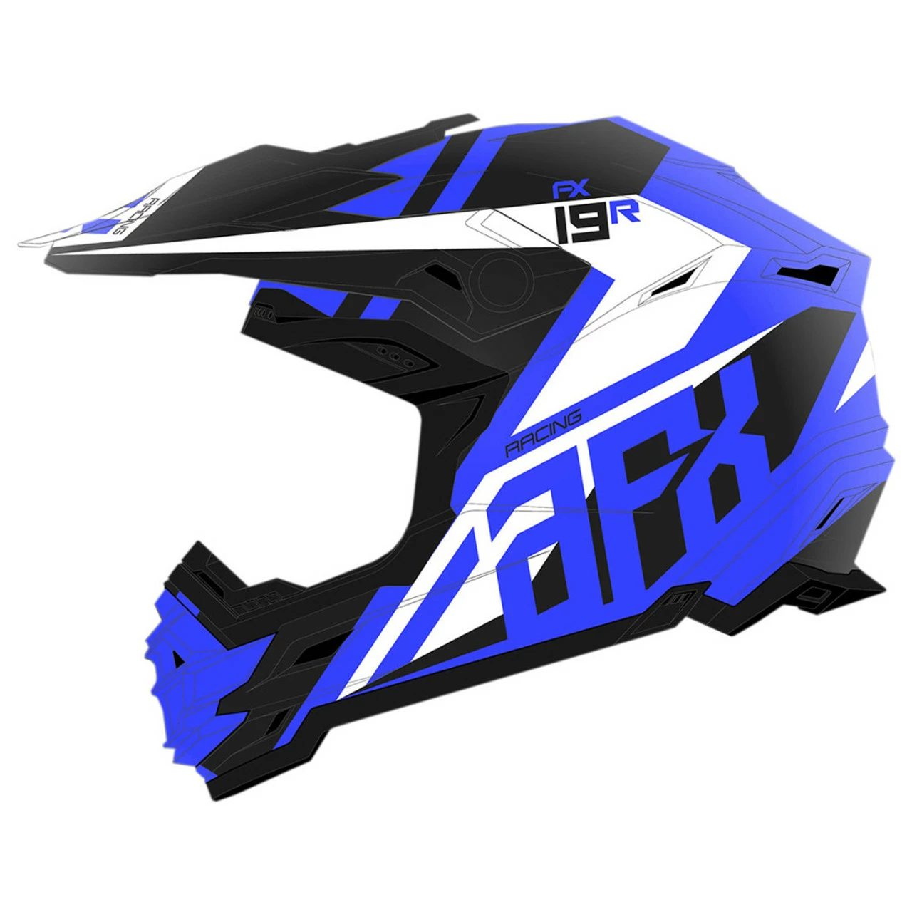 AFX FX-19R Racing Helmet - Image 2