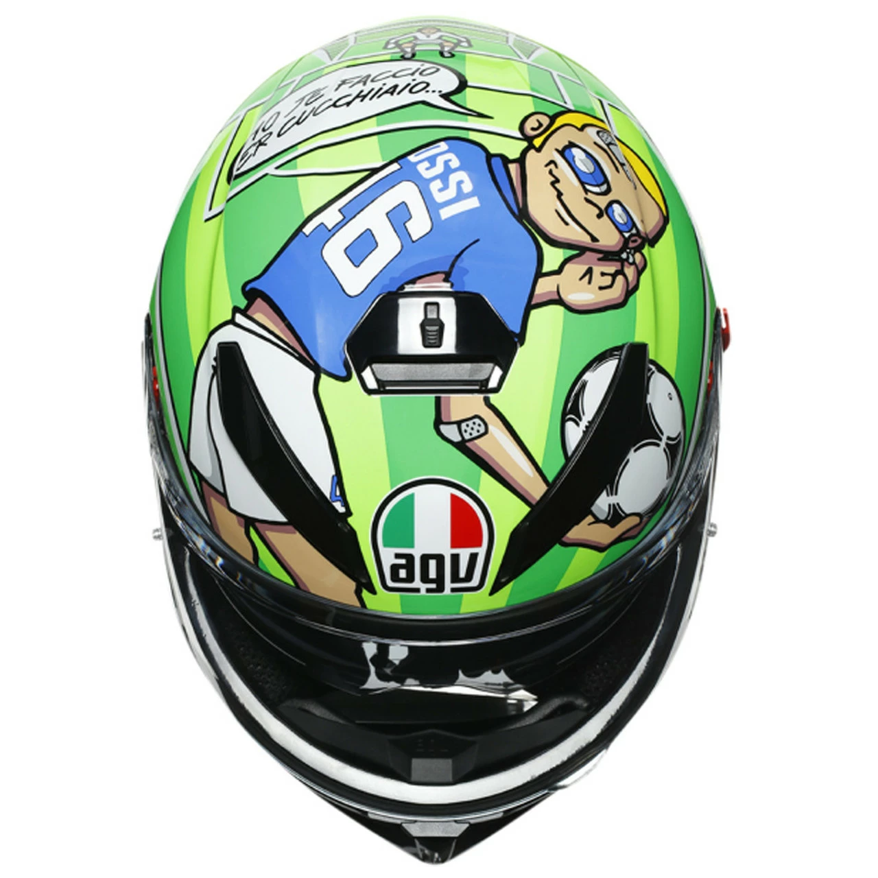 AGV K3 SV Rossi Mugello 2017 Helmet - Image 3