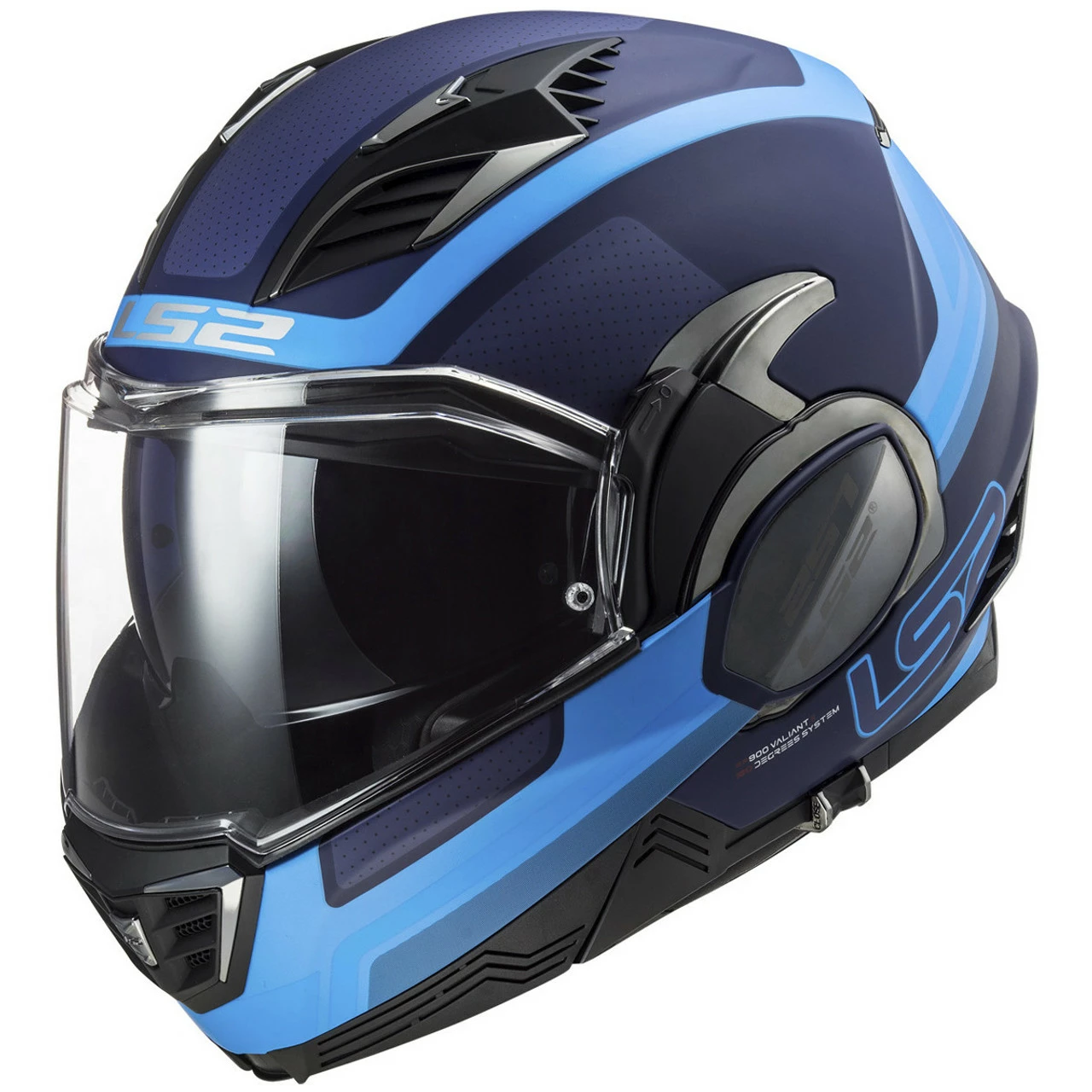 LS2 Valiant II Orbit Modular Helmet 10 LS2 Valiant II Orbit Modular Helmet - Image 8
