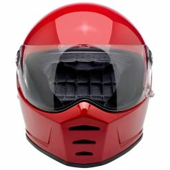 Biltwell Lane Splitter Gloss Blood Red Helmet -100 Percent Shop 61762 14842.1661286455