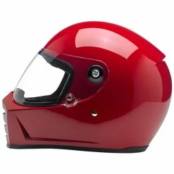 Biltwell Lane Splitter Gloss Blood Red Helmet -100 Percent Shop 61763 37002.1661286456