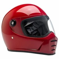 Biltwell Lane Splitter Gloss Blood Red Helmet -100 Percent Shop 61766 37410.1661286460