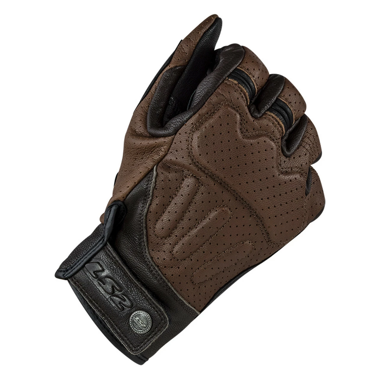 LS2 Rust Motorcycle Gloves