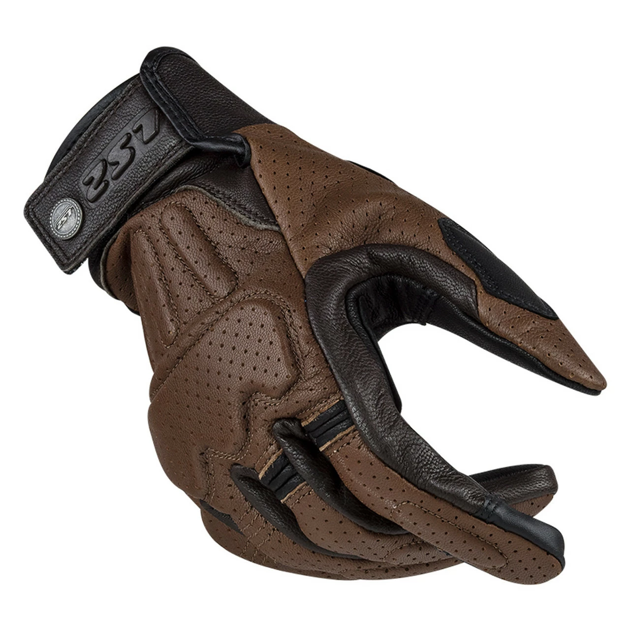 LS2 Rust Motorcycle Gloves - Image 5