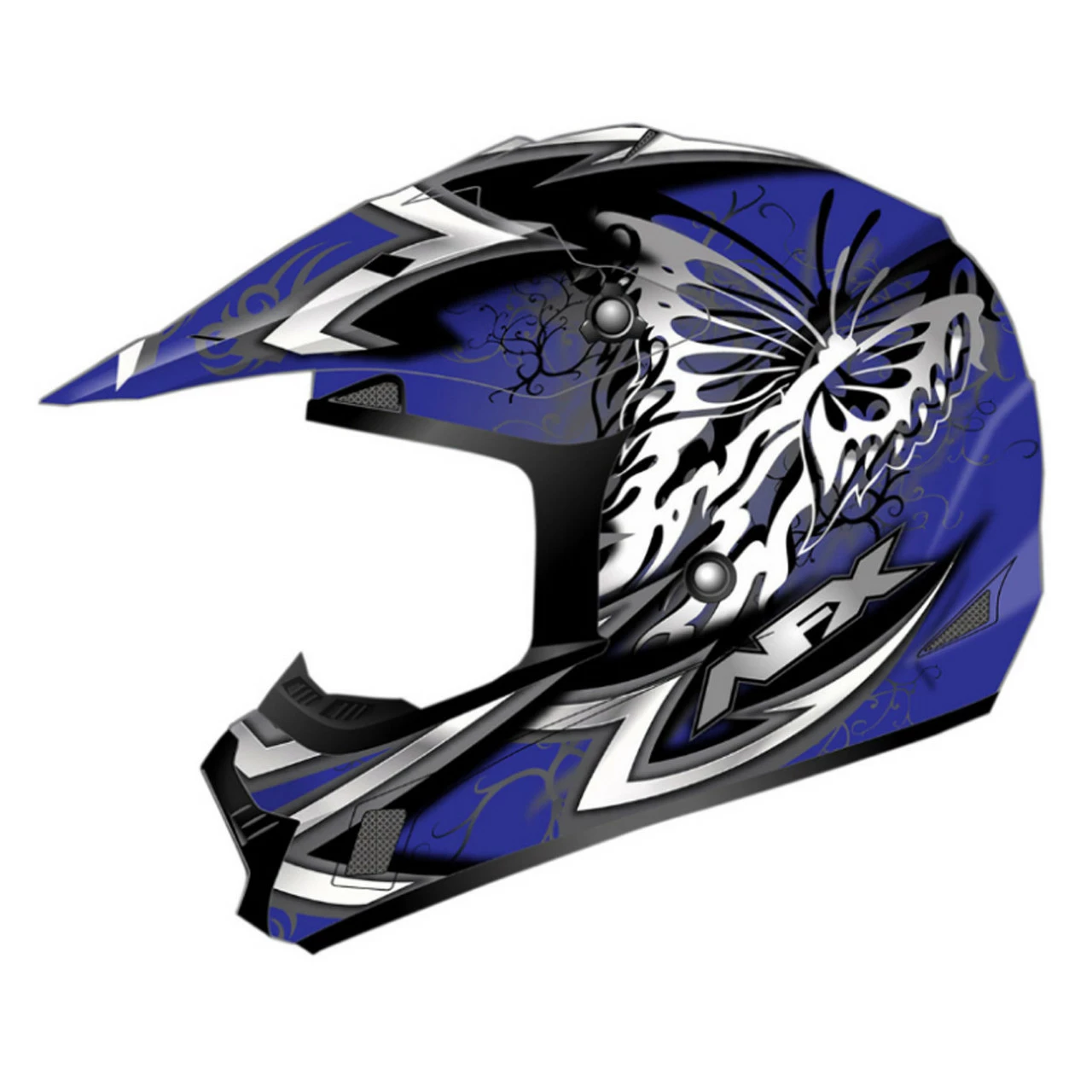 AFX Youth FX-17 Butterfly Helmet 3 AFX Youth FX-17 Butterfly Helmet