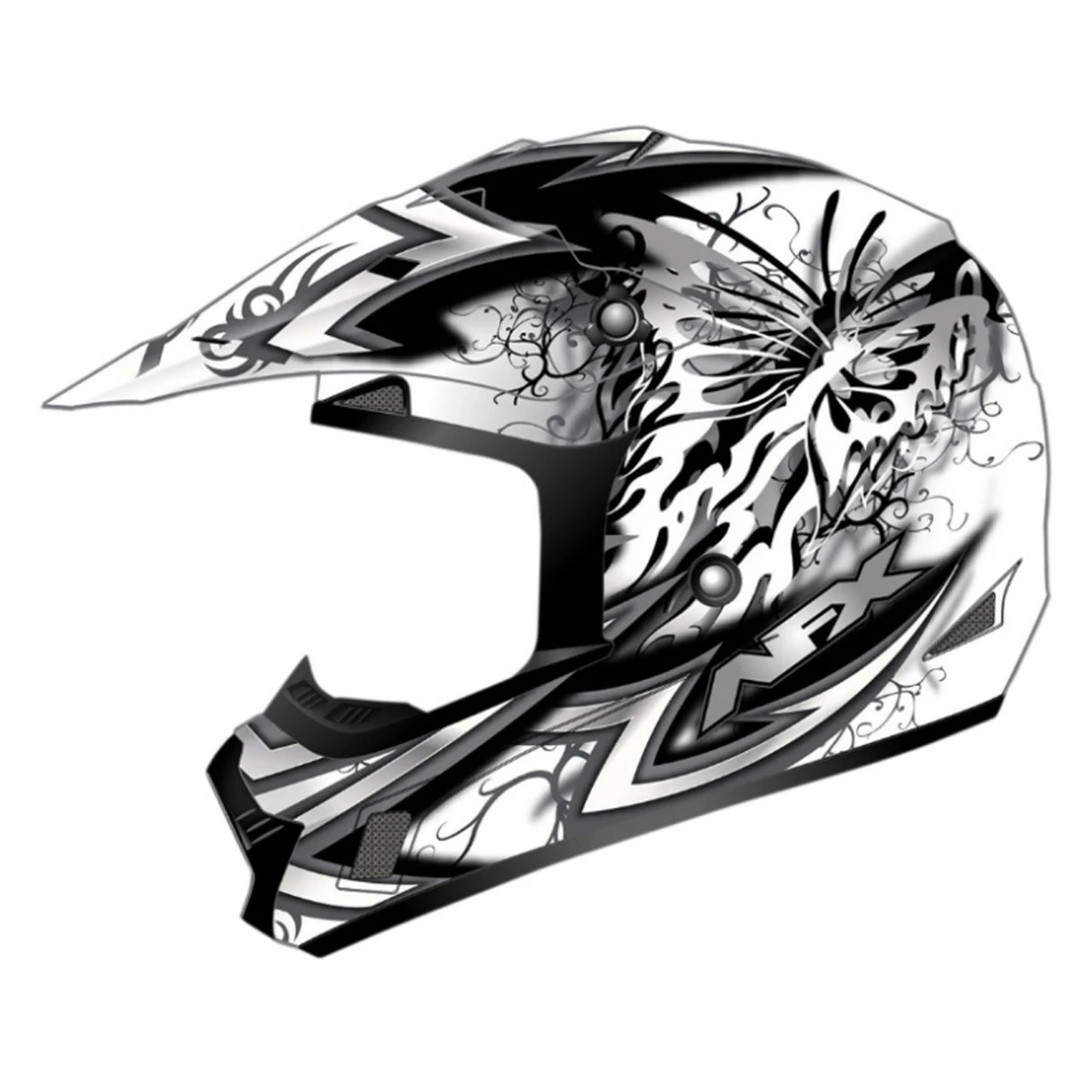 AFX Youth FX-17 Butterfly Helmet 4 AFX Youth FX-17 Butterfly Helmet - Image 2