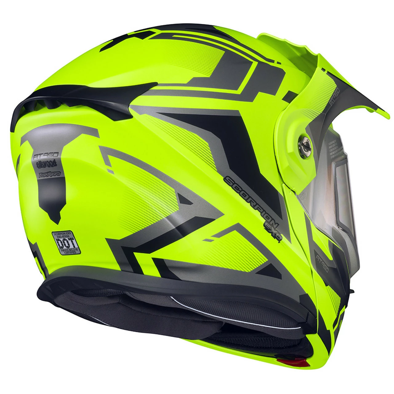 Scorpion EXO-AT950 Ellwood Modular Helmet With Electric Shield 5 Scorpion EXO-AT950 Ellwood Modular Helmet With Electric Shield - Image 3